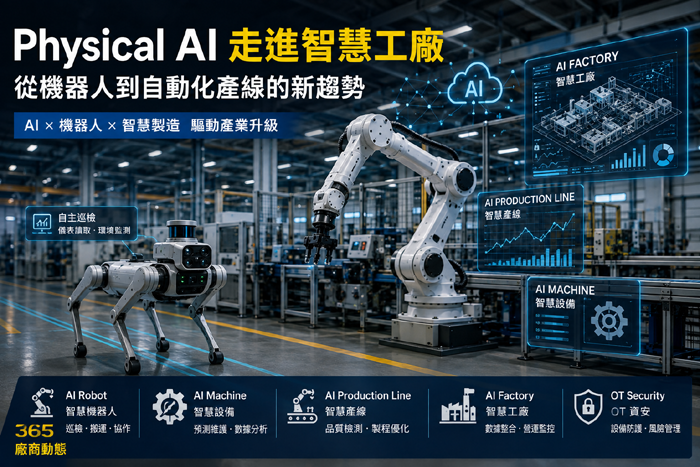 新漢亮相2026台北自動化展，Physical AI從機器人走向智慧工廠